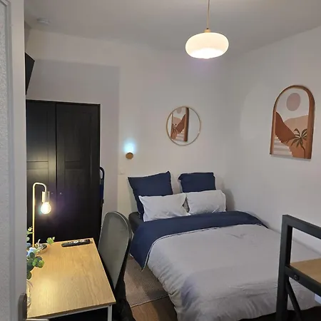 5 Confort Avec Cuisine, Salle De Bain Partage Тулуза